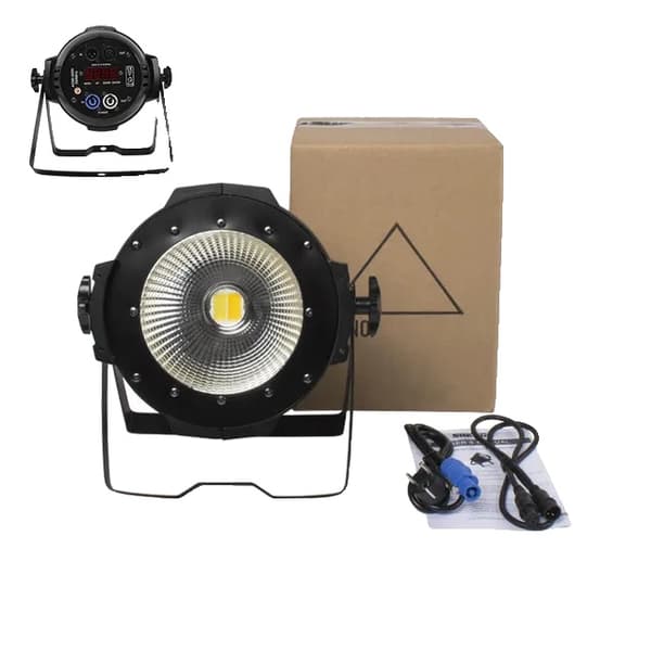 LED Par Belysning, 200W COB, Dmx Controller