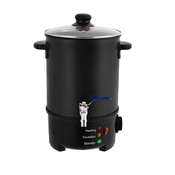 Voks Smelter, 6L Kapacitet, Temperaturkontrol, sort