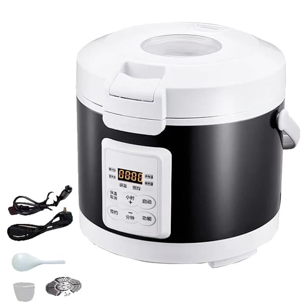 Risgryder, 3L Kapacitet, Egnet til 12-24V og 220V Brug, EU stik