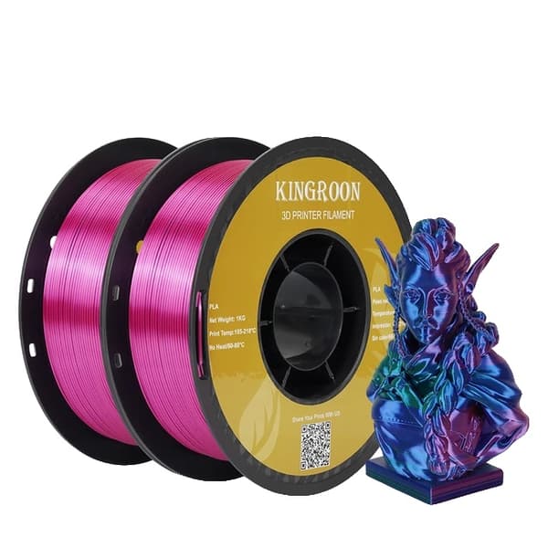 3D Print Filament, PLA Material, 1 kg Spole, A-2KG