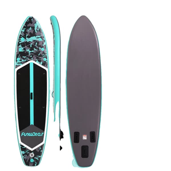 Oppustelig Stand Up Paddle Board, Holdbart PVC, Komplet Tilbehørssæt, SUPFW32C