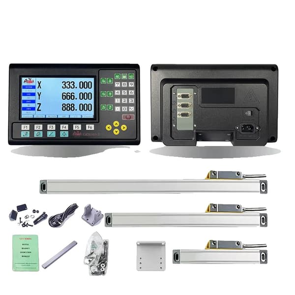 Digital avläsning, hög precision, flerspråkigt stöd, 3 Axlar Komplett Set