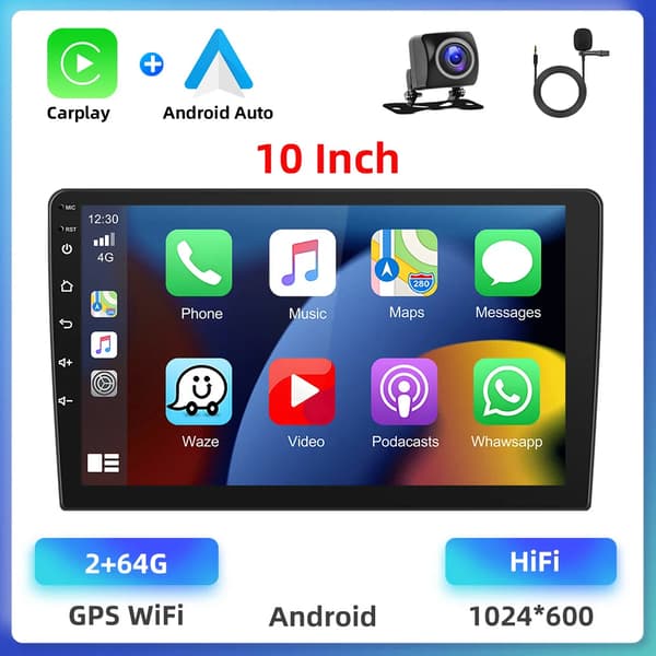 Autosoitin, monimedia videosoitin, GPS-navigointi