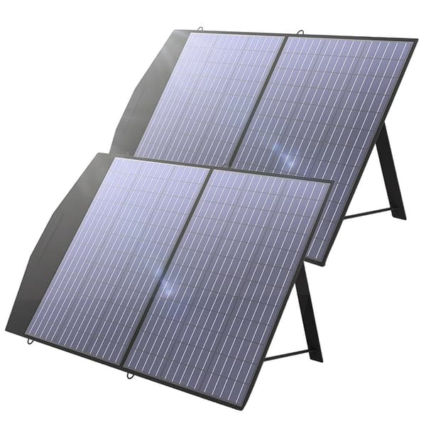 Solpanel, Fällbar Design, Hög Effektivitet, 200W Solarpanel