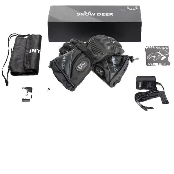 Opvarmede motorcykelhandsker, vandtætte, touchscreen-kompatible, SD31-e, M