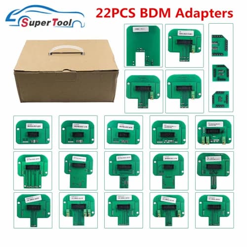 ECU Chip Tuning Værktøj, LED BDM Ramme, 22PCS BDM Probe Adaptere