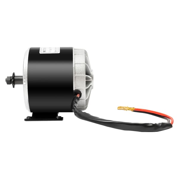 24V DC Børstet Motor, 350W Effekt, 2750 RPM Hastighed, sort