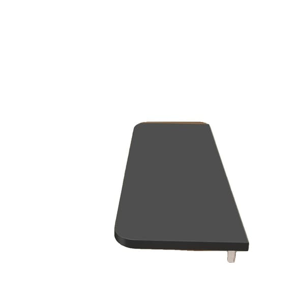 Væg Foldbart Bord, Pladsbesparende Design, Alsidig Brug, sort