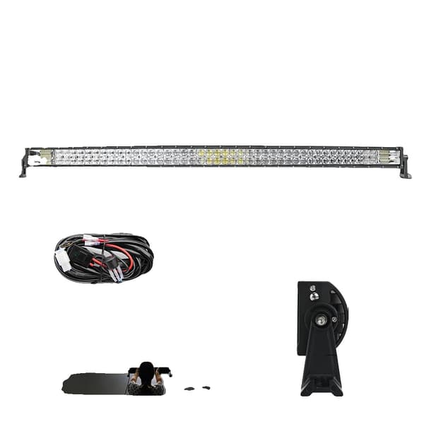 LED Lyskærm, 52 Buet med Ledning