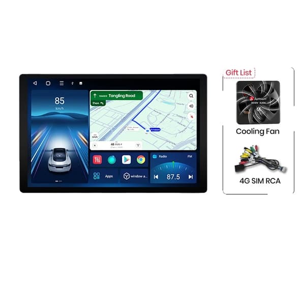 Bilstereo, Touchscreen, Multimedia-forbindelse, kompatibel med Citroen C5 2008-2017, X7 Pro 6+128GB 11.5"