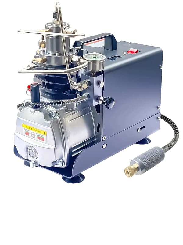 Luftkompressor, 300 BAR tryk, effektiv kølesystem, 220V, EU