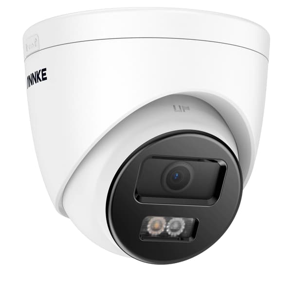 12MP PoE Säkerhetskamera, Avancerad Rörelsedetektering, IP67 Väderbeständig,1 dator