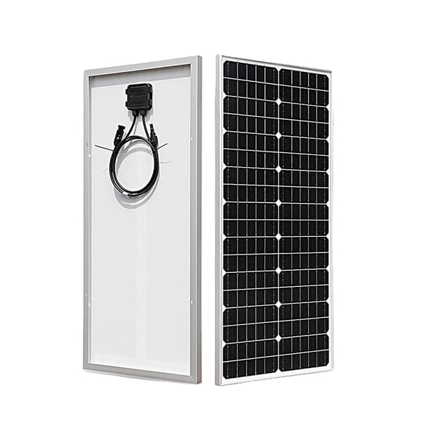 Solpanel, hærdet glas, høj effektivitet, 80w stiv DHL