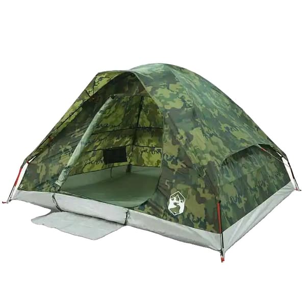 Trekking Telt, Letvægts, Hurtig Opsætning, Kamuflage