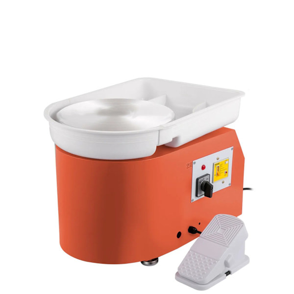 Savityöpyörä, 28 cm, Jalkapoljin, Myötä- ja Vastapäivään Pyöriminen, 350W Orange