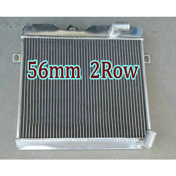 Aluminium radiator til Alfa Romeo GT 105-serien, helaluminium, forbedret køling.,2R Radiator Kun 2R Radiator Only 2R Radiator Only