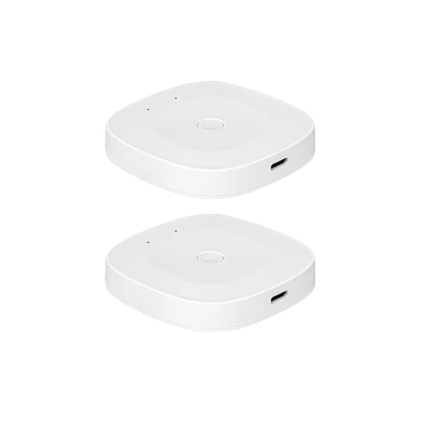 Smart Home Hub, Bluetooth og ZigBee Support, Stemmestyring Aktiveret, Multi-mode 2 PCS