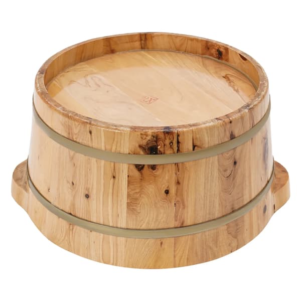 Jalkakylpyämpäri, Luonnonpuu, Monipuolinen Käyttö, Puuväri