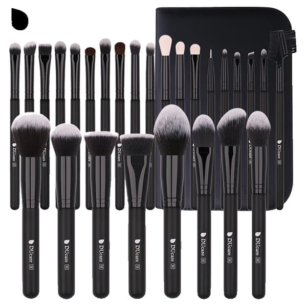 Makeupbørstesæt, 27 Stykker, Professionel Kvalitet, DF2725-BG09 -(27Pcs)