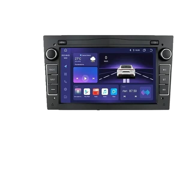 Bilradio Stereo, 128GB ROM, Android 12 OS, S4 Sort