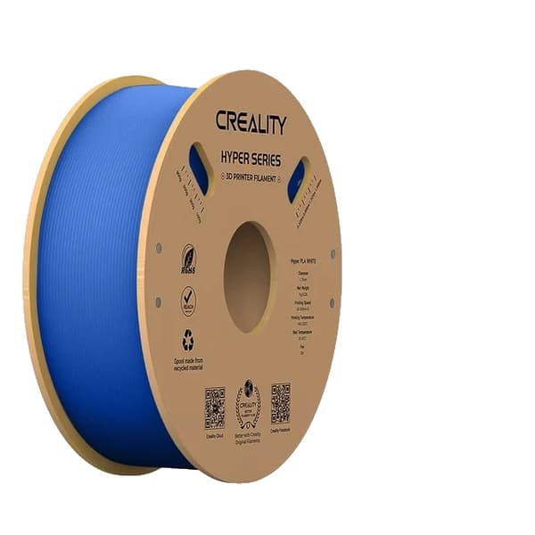 3D-printer filament, højhastighedsprint, holdbar og robust, 1KG Blå Hyper PLA