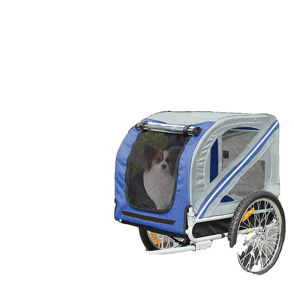 Cykelvagn, Mångsidig Design, Hållbart Material, Blå