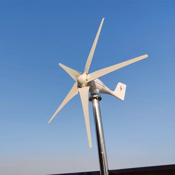 Vindmølle, 3000W Output, Flere Spændingskompatibiliteter, 24V, Gratis MPPT-controller-a, 3000W 5 Blade-a