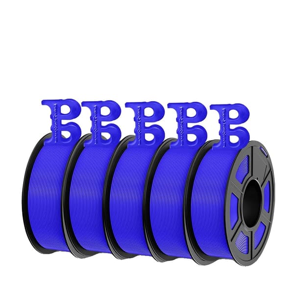 3D-printer filament, holdbart materiale, vejrbestandigt, ASA Blå 5Ruller