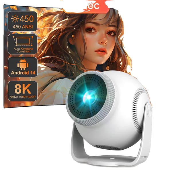 Projektor, 450 ANSI Lumen, Android System, TP360, EU stik