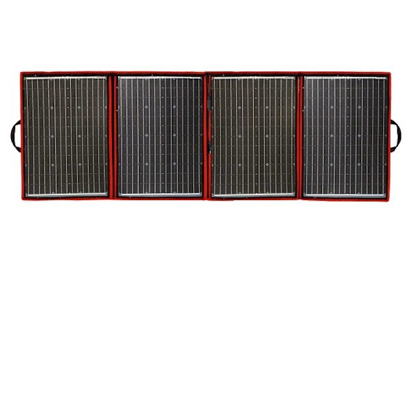 Bærbart Solpanel Sæt, 200W Effektudgang, Fleksibelt og Sammenfoldeligt Design, 200W Solar Panel Set