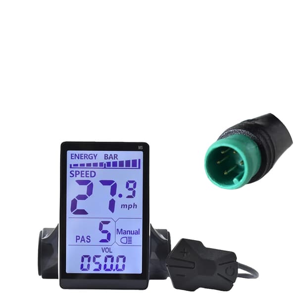 Elektrisk Cykel Displaypanel, UART2 Protokol, Hastighedsovervågning, 5pin
