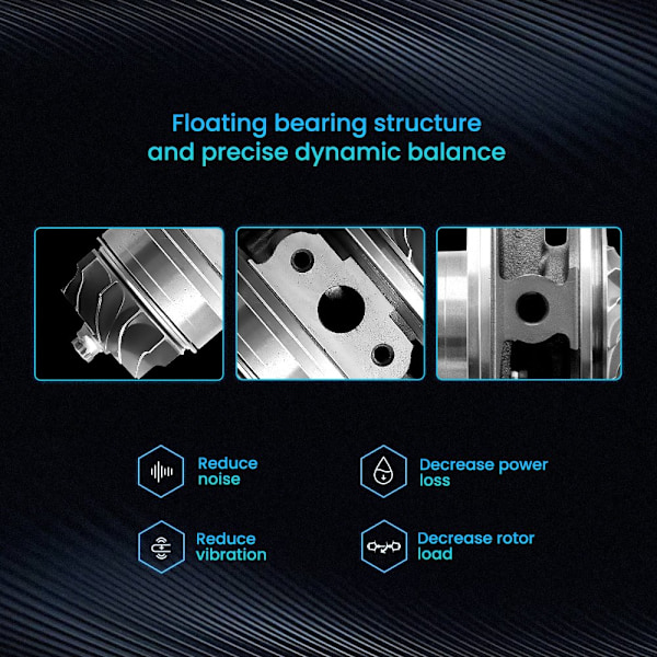 Turbo Chra patron, Kompatibel med BMW 320D og 120D, Højtydende Turbocharger