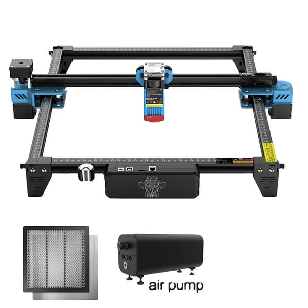Lasergraver CNC Router, Præcisionsgravering, Bred Materialekompatibilitet, Sæt 3-a, EU-e, TTS-10 PRO-a