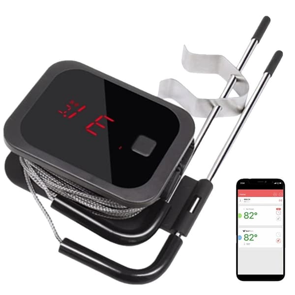 Kötttermometer, Trådlös Anslutning, Flera Prober, IBT-2X Bluetooth