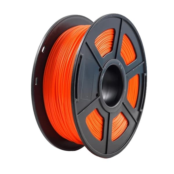 3D-printer filament, PETG-material, nem printning, Appelsin