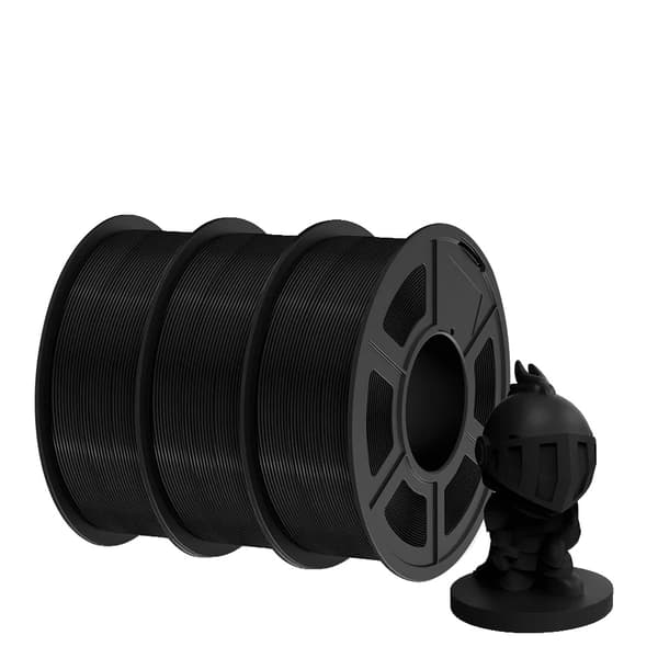 3D-printer filament, høj sejhed, hurtig printning, PLA Sort