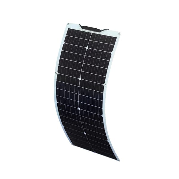 Solpanel, Fleksibelt Design, Høj Effektivitet, 18V 50W Hvid