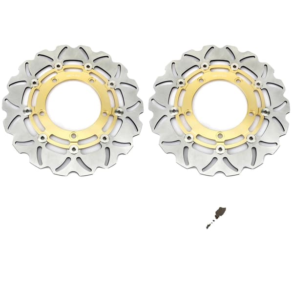 Bromsskivor, Hållbart Rostfritt Stål, Pålitlig Bromsprestanda, V-Strom 650 07-15 WG