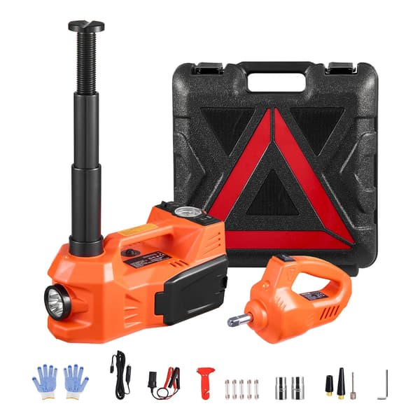 Elbilskran, 5 ton lastkapacitet, dubbel strömförsörjning, med Slagskruvdragare