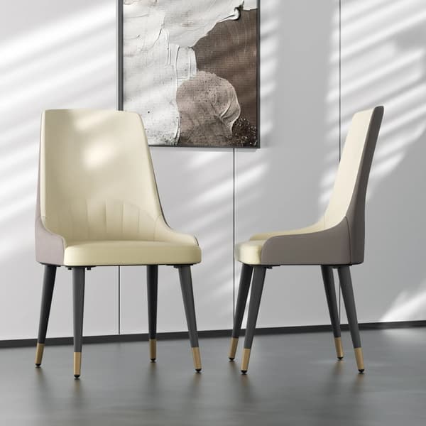 Spisestole, Luksusdesign, Komfortable Siddepladser, Hvid 1178-2stk