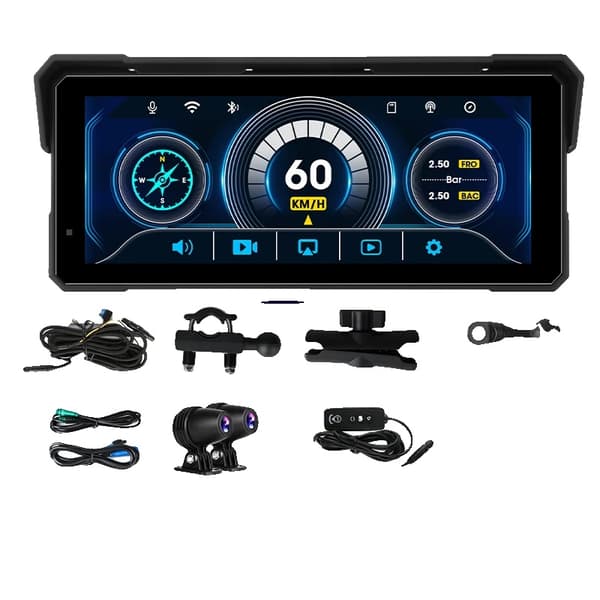 GPS Navigationssystem, Vandtæt Design, Trådløs Forbindelse, 8.1 DVR GPS, Ingen-a