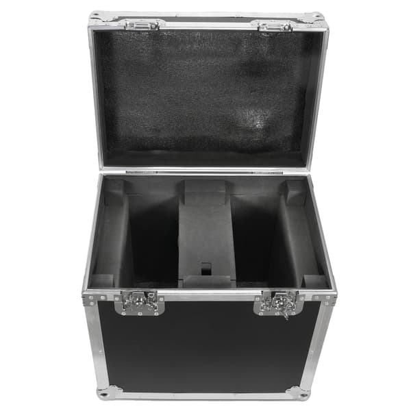 Flight Case, Indbyggede Hjul, Utrækkeligt Trækhåndtag, Kraftig Design, sort