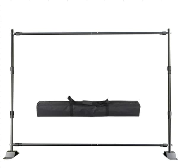 Baggrundsstativ, Justerbart, Bærbart, KR 3.0x2.4M