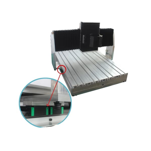 CNC Router, Aluminiumramme, Desktop Brug, 3040-52MM Klemme 1
