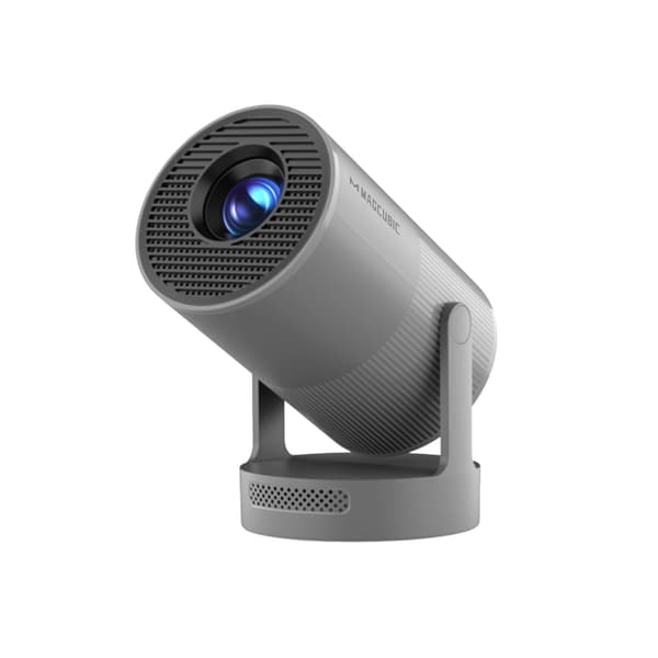 Bærbar projektor, automatisk kalibrering, Bluetooth-forbindelse, HY300 UItra-Grå, EU Stik