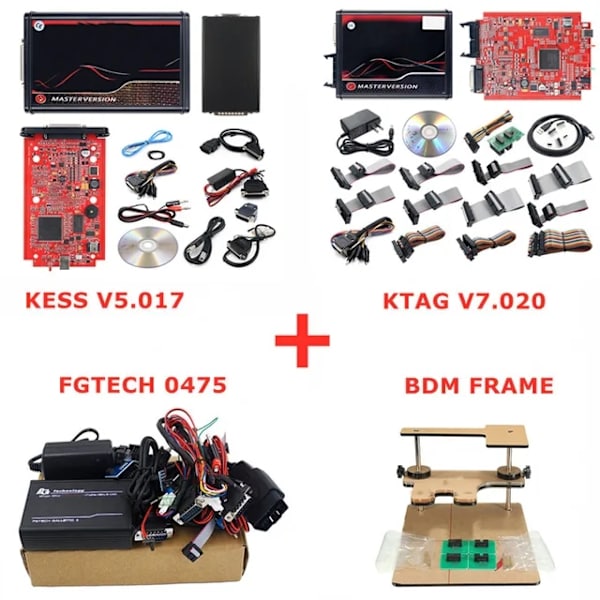 Ecu-ohjelmoija, Verkkopohjainen ohjelmointi, Punainen väri, KESS KTAG FGTECH BDM KESS KTAG FGTECH BDM KESS KTAG FGTECH BDM