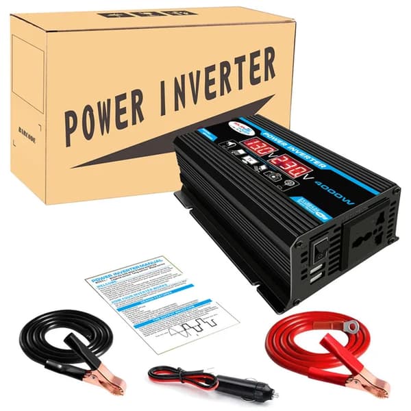 Bilströmsomvandlare, 4000W, LED-display