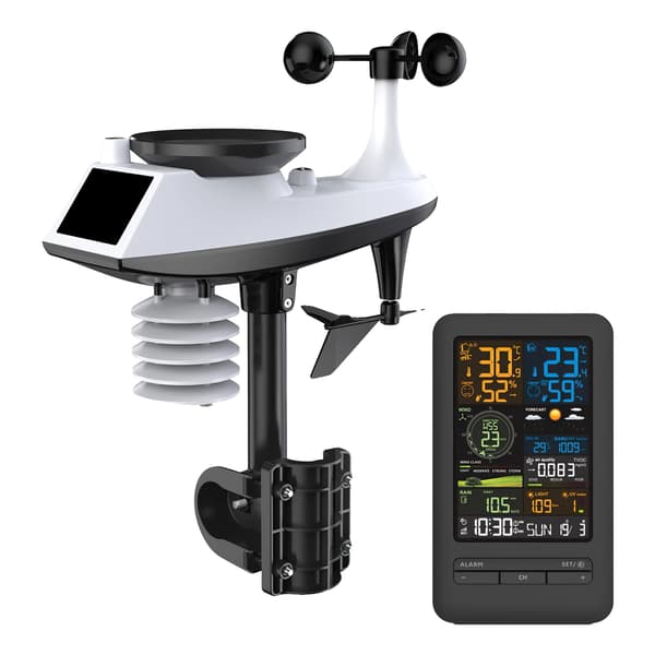 Vejrstation, Smart Home Integration, Omfattende Datamonitorering, tuya