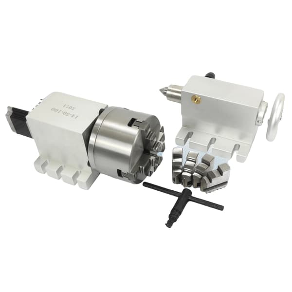 CNC 4:e axel, NEMA23 stegmotor, 50:1 växellåda, K12-100mm 50:1