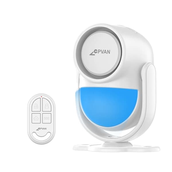 Larm System, Trådlös Kontroll, Rörelsedetektering, set A vit, EU Plug-b